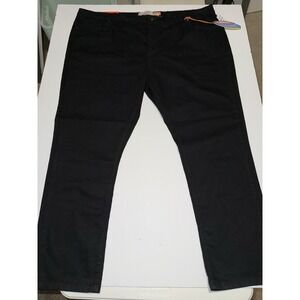 Huntington BC Men 50x32 Black Jeans Stretch Denim Big Tall Regular Fit Pants NWT